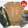 Give Thanks To The Lord Tee - Brown Leopard - 15 product image 1