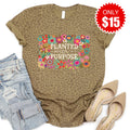 Planted With A Purpose Tee - Brown Leopard - 15 product image 1