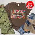 Planted With A Purpose Tee - Heather Brown - 15 product image 1