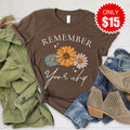 Remember Your Why Tee - Heather Brown - 15 product image 1