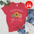 Remember Your Why Tee - Heather Scarlet - 15 product image 1