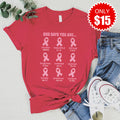 God Says You Are Tee - Heather Scarlet - 15 product image 1