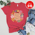 Note To Self Tee - Heather Scarlet - 15 product image 1