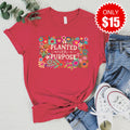 Planted With A Purpose Tee - Heather Scarlet - 15 product image 1
