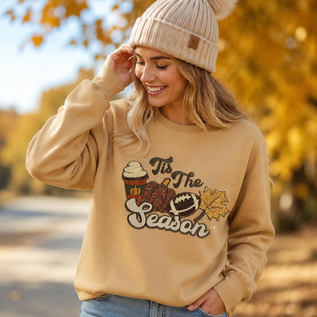 Embellished Tis the Season Sweatshirt product image 3