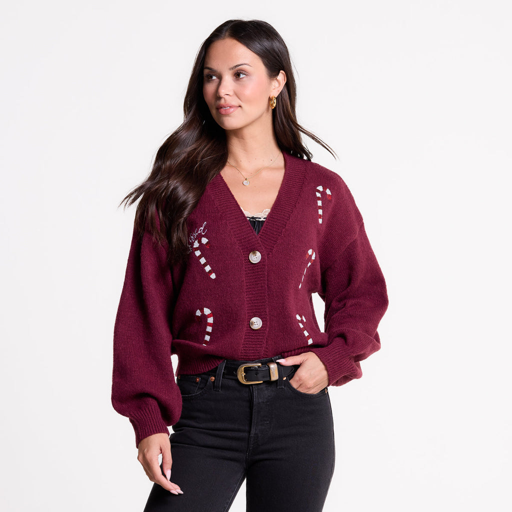 Love in Faith | Embellished Cardigan