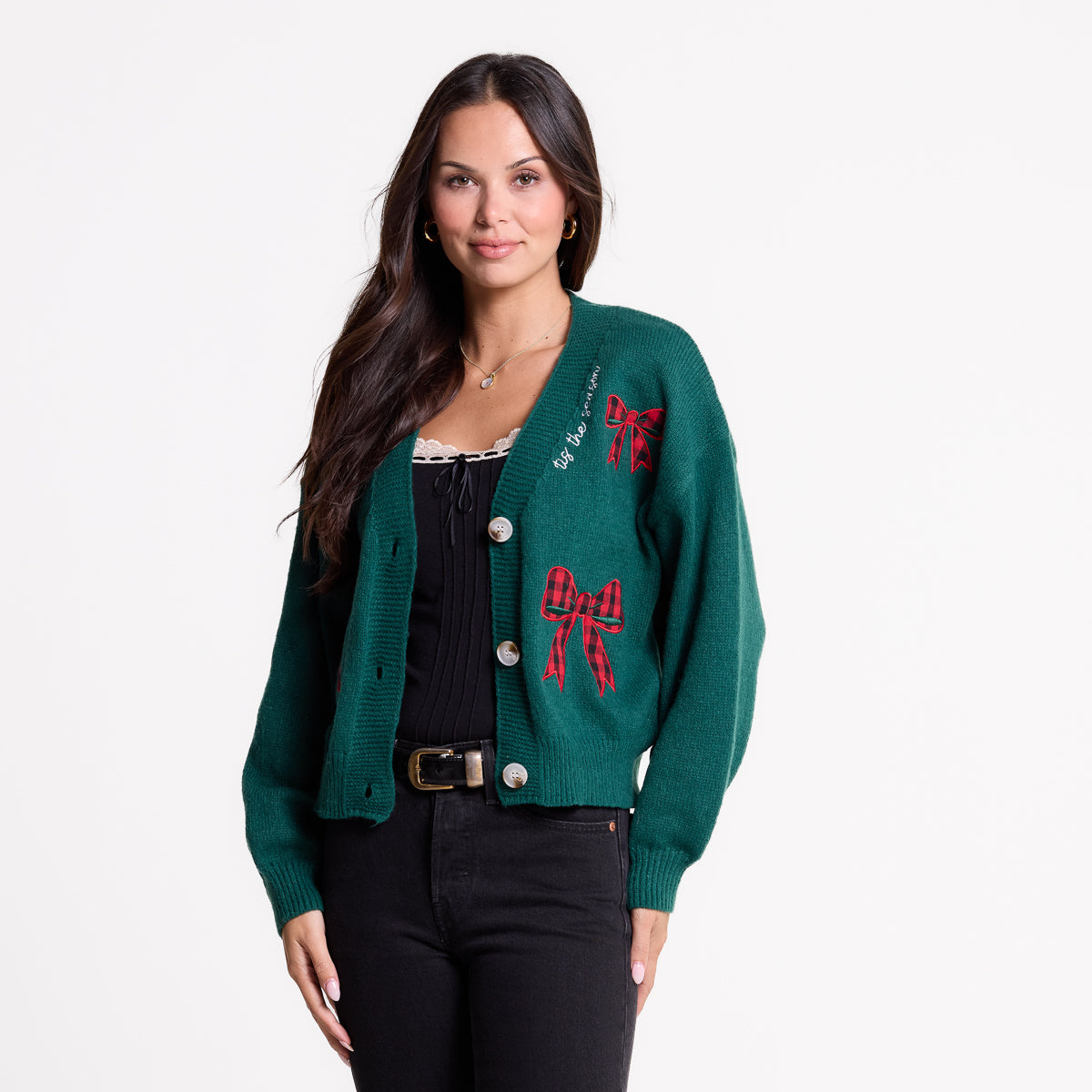 Love in Faith | Embellished Cardigan