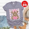 We Fight Together V-Neck - Heather Storm - 15