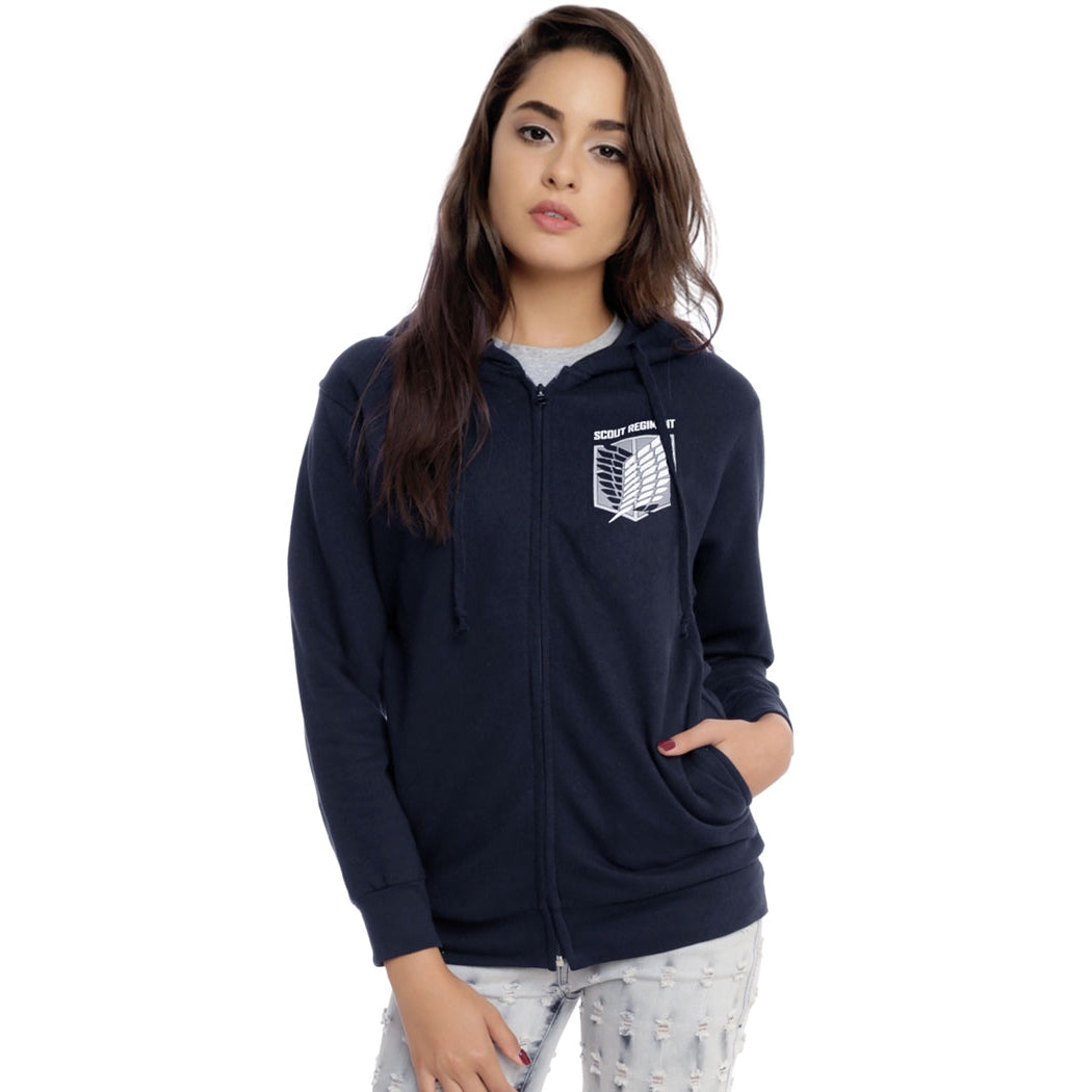 Attack on Titan Trio Junior Women's Hoodie product image 2