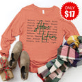Adore Him Long Sleeve - Heather Terracotta - 17 product image 1