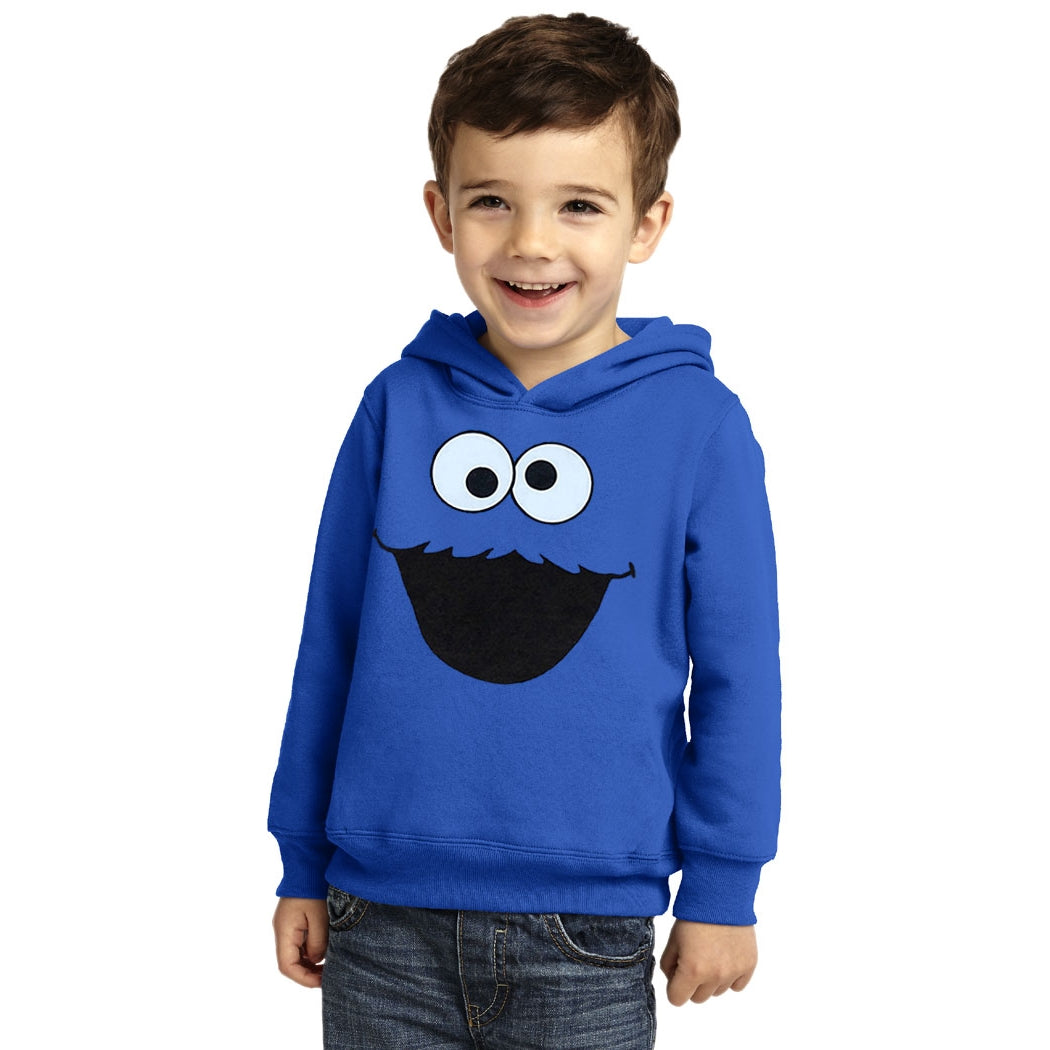 Cookie Monster Face Toddler Hoodie product image 1