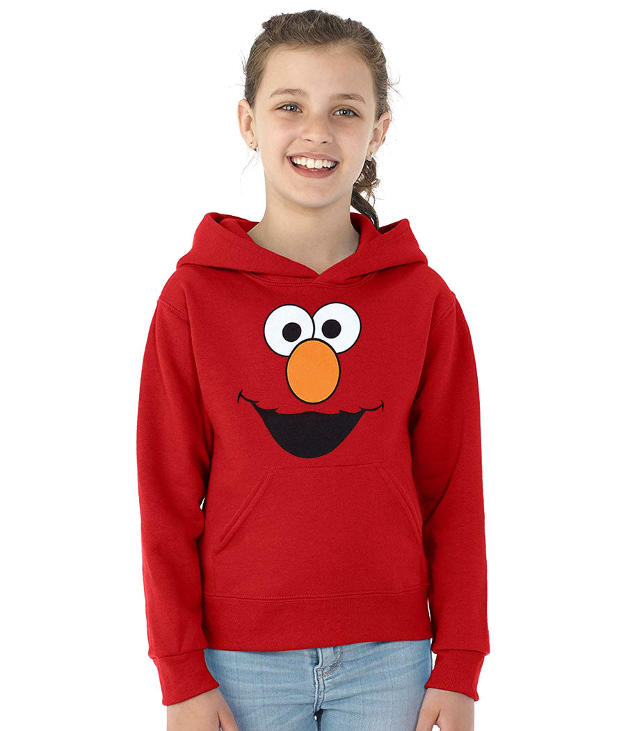 Sesame Street Elmo Face Youth Hoodie product image 1