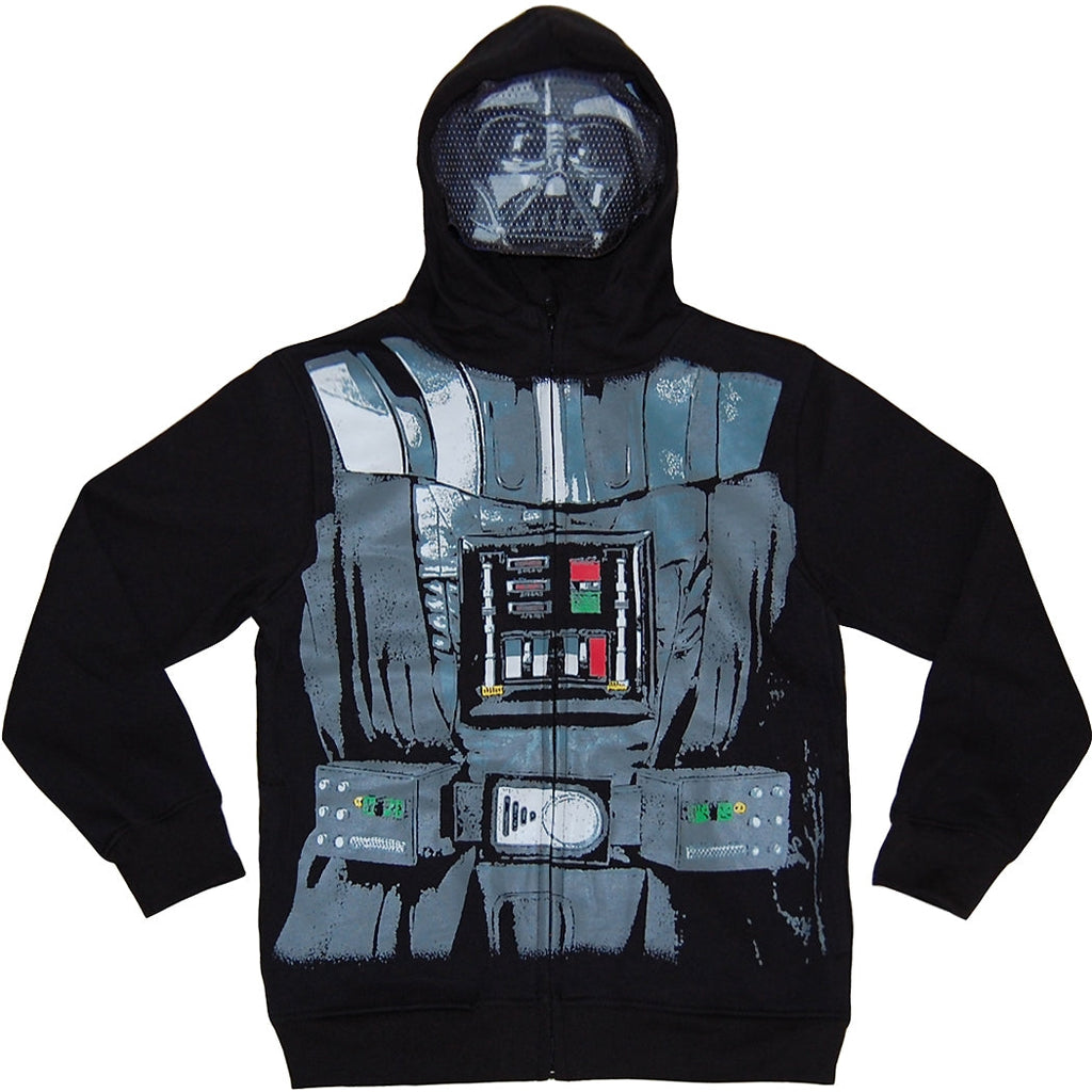 Darth Vader Masked Costume Youth Kids Hoodie product image 1