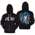 Star Wars Classic Jedi Saber Poster Hoodie